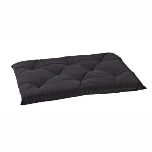 Ash Microvelvet Tufted Cushion Dog Crate Mat