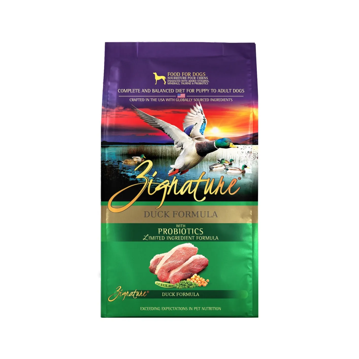 Zignature Grain Free Duck Dry Dog Food
